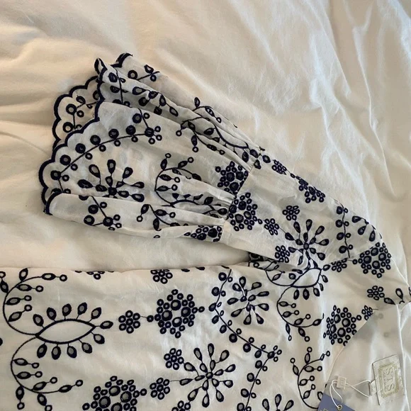 Sail to Sable Eyelet Dress Size 0 - Picture 4 of 7